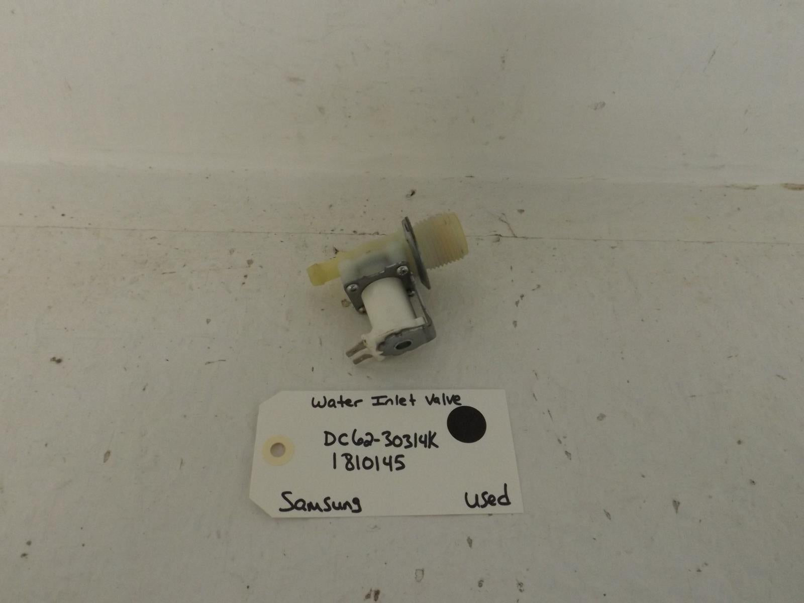 Samsung Washer DC6230314K 1810145 Water Inlet Valve Used Samsung Washer DC6230314K 1810145 Water Inlet Valve Used